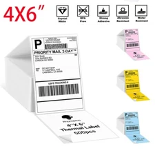 Phomemo 4x6 Thermal Shipping Labels for Zebra/Rollo/Munbyn/Jadens Printer LOT