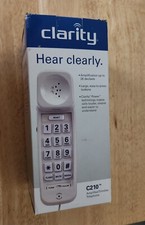 Clarity C210 Corded Amplified Trimline Phone Phone NEW Opened Box
