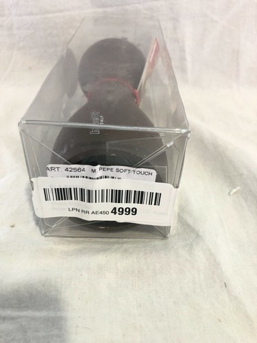 Molino de pimienta táctil suave Bisetti 42564 Rimini marrón, 7 pulgadas - Imagen 6 de 6