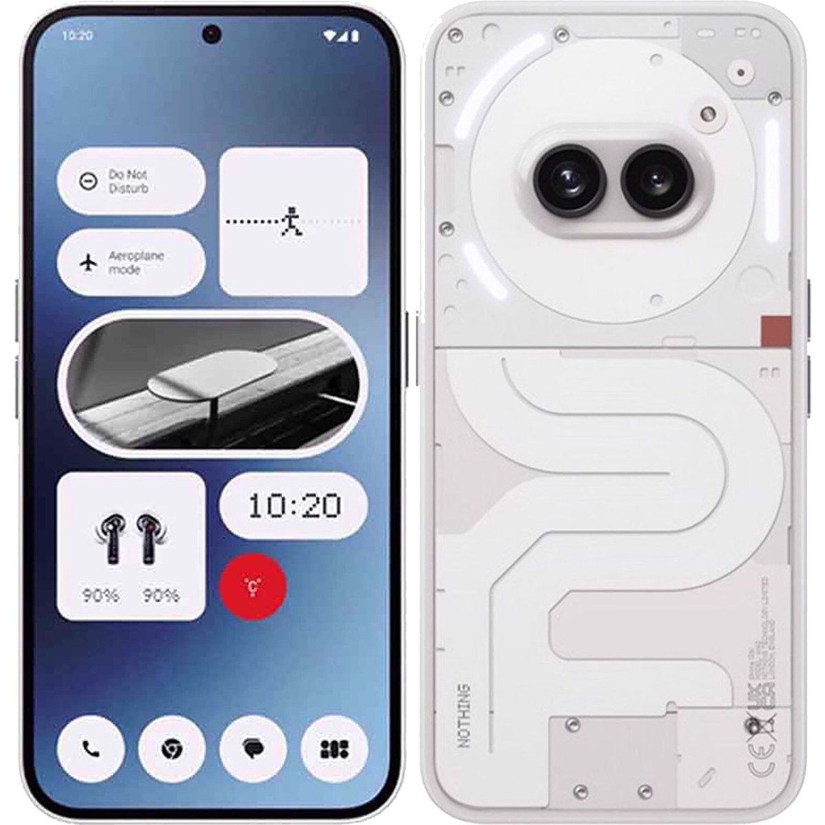 Nothing Phone (2a) 5G Milk 256GB + 12GB Dual-SIM Factory Unlocked