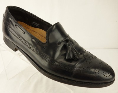 Bostonian Brogue Tassels Wingtip Shoes BOSTONIAN Classic Mens Shoes Wingtip Tassel Loafers Leather  main image 4