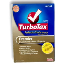 Intuit TurboTax Premier 2010: Federal & State, Investments & Rental Property