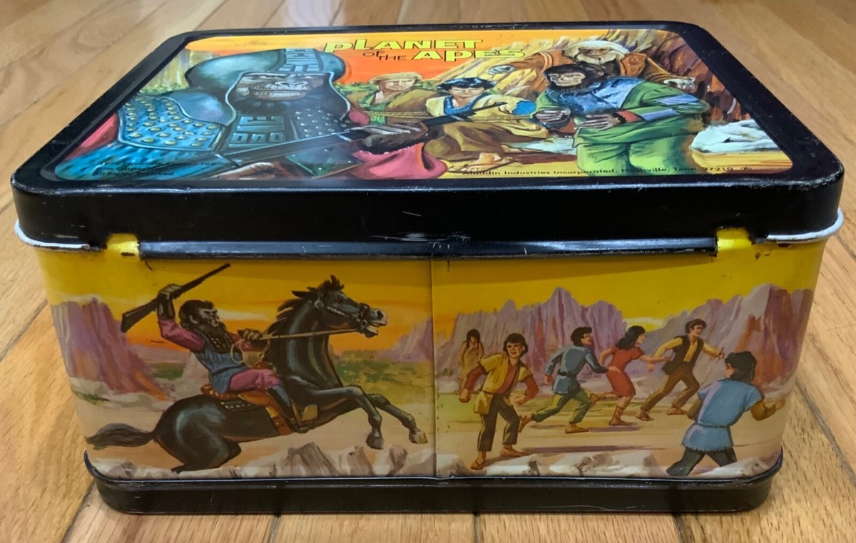 Planet of the Apes Vintage Aladdin 1974 Lunchbox & Thermos No Lid