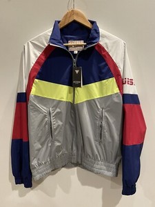 color block nylon jacket