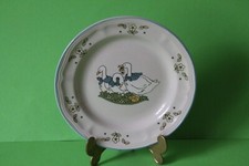 Mandarin Stoneware Motiv Gänse Kuchenteller Teller 19,5 cm Creme 122326