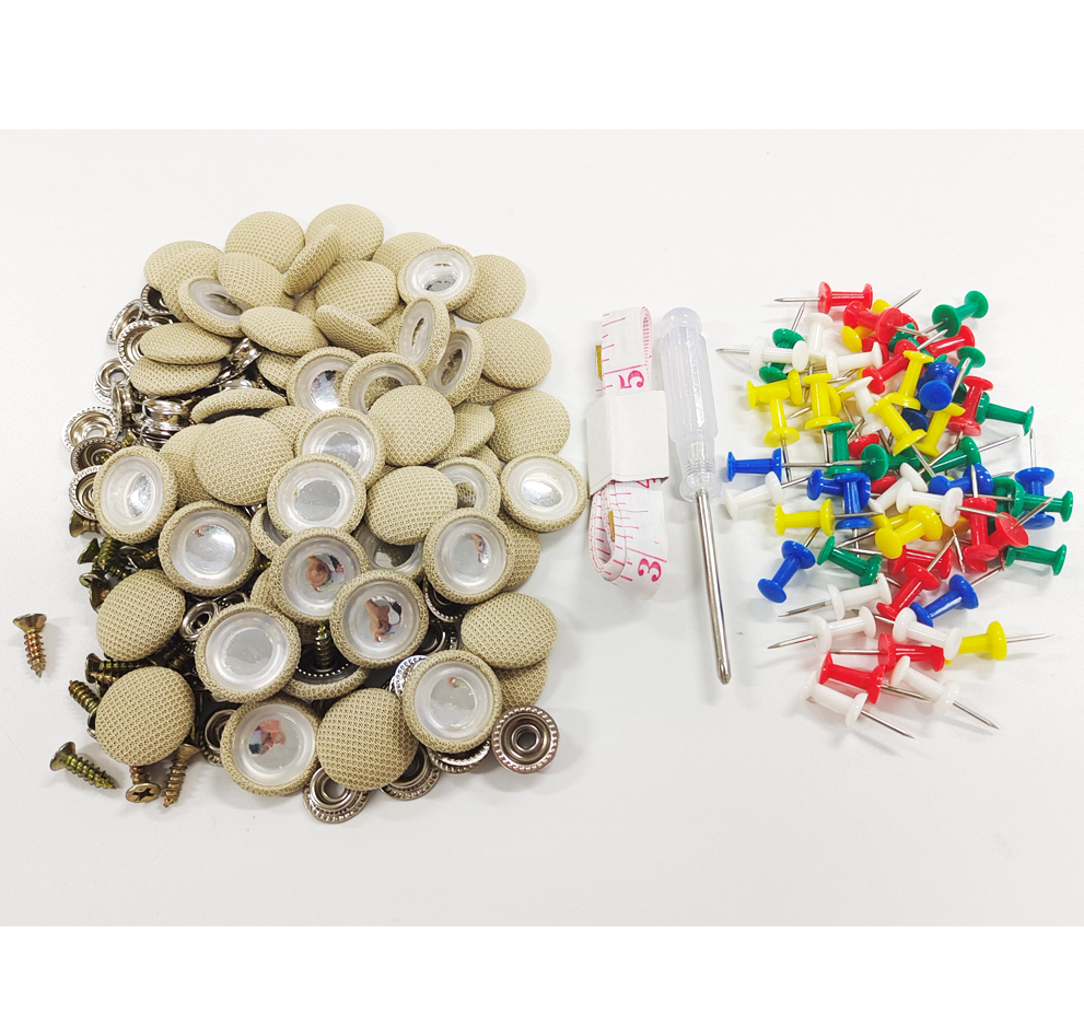 60Pcs Car Roof Liner Ceiling Kit Repair Buckle Sagging Headliner Pins