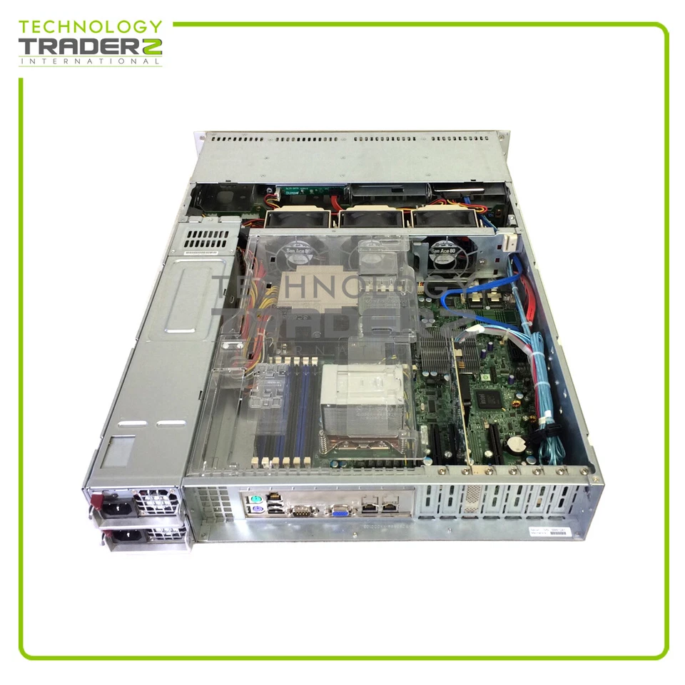 Supermicro CSE-825 2P Xeon E5620 4-Core 2.40GHz 8GB 256GB 8x LFF Server W/ 2xPWS - Image 3 of 3