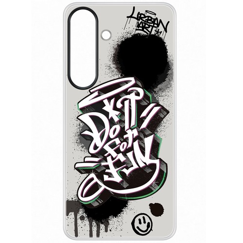 Samsung Galaxy S25 (S931),Kindsuit (Leather) Case-Authentic Samsung, White/Black - Picture 7 of 8