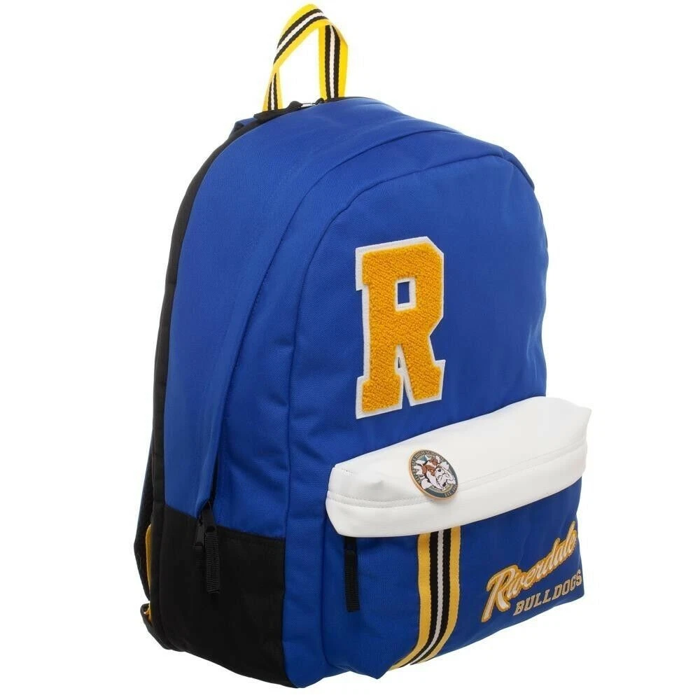 Riverdale High School Varsity Blue Letterman Laptop Backpack