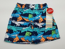 Shark Baby Kids Boys 12M 18M 24M UV Protection Inner Brief Swim Shorts Trunks