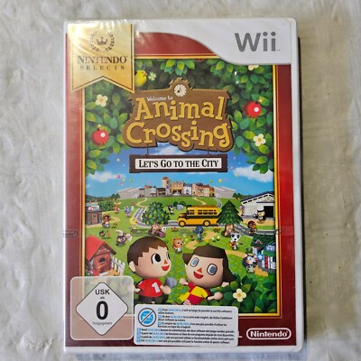Wii Spiel - Animal Crossing - Let's go to the city (Gebraucht) in Schüpfheim für CHF 12 - mit