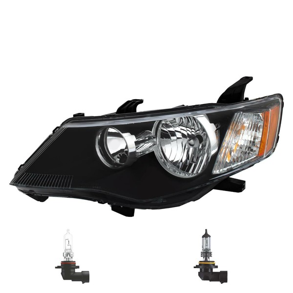 Halogen Scheinwerfer Links HB4/HB3 FüR Mitsubishi Outlander II Inklusive Lampen-image