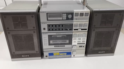 VINTAGE Sony FH-7 Stereo Boombox Ghettoblaster Stereo Cassette | eBay