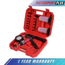 21pcs Hand-held Diy Vacuum And Pressure Pump Tester Kit Brake Bleeder Set
