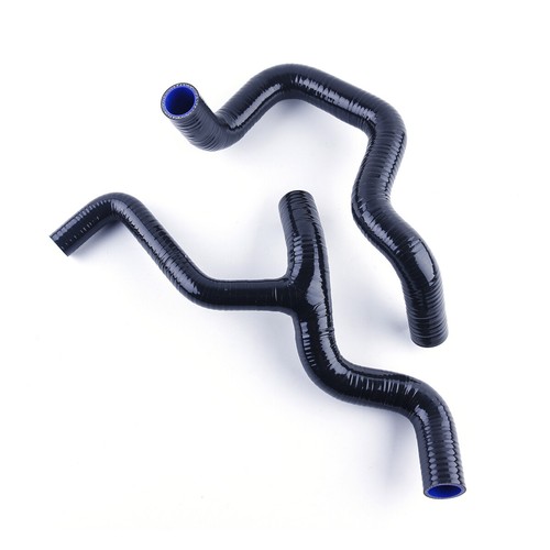Silicone Radiator Coolant Hose Kit For 2000-2004 Ford Focus ST170 2.0L Black - Picture 3 of 6