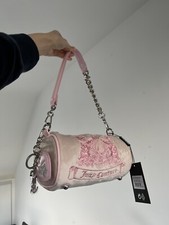 Rare Juicy Couture Barrel Bag Pink / Beige