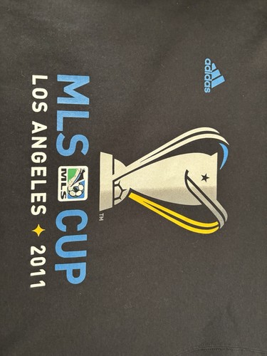adidas LA Los Angeles Galaxy MLS 2011 Champion Vs Houston Dynamo Men’s Hoodie XL - Picture 3 of 9