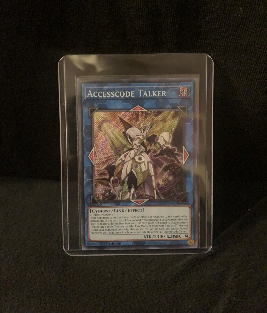 Yu-Gi-Oh! Accesscode Talker – Secret Rare, BLCR-EN093, 1. Edition