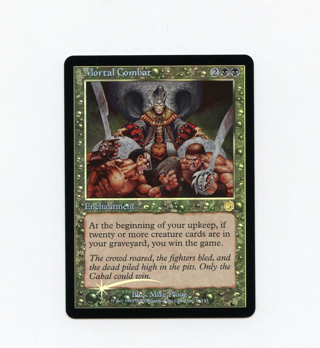 Mortal Combat Torment FOIL NM/NM- Magic the Gathering