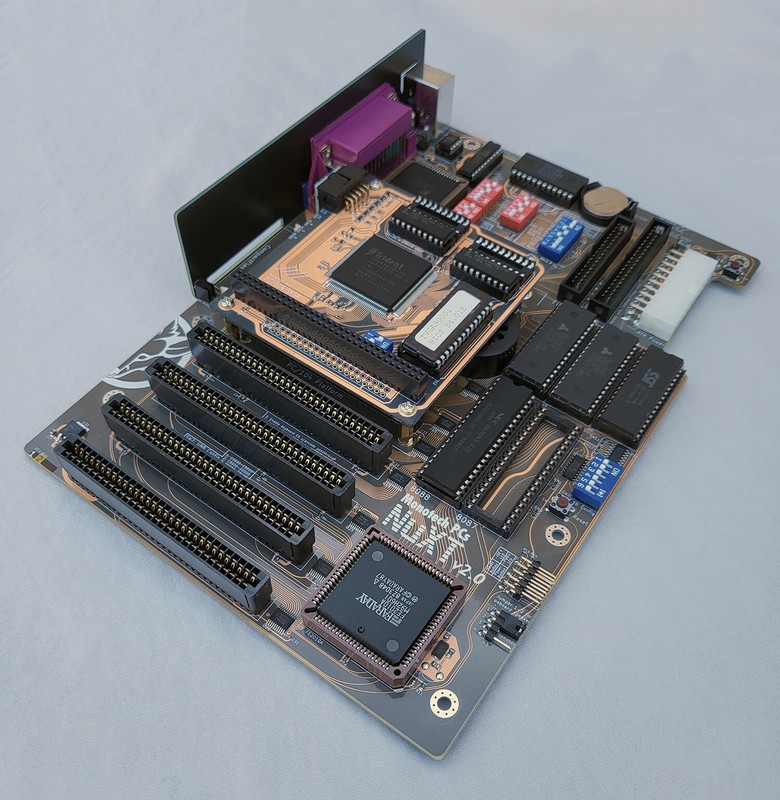 NuXT v2.0 - MicroATX Turbo XT - 10MHz, 832K, XT-IDE, Multi-IO, SVGA