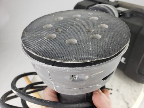 Porter Cable Random Orbit Sander 5-inch Disc 343 Case 8 Hole Sanding Tool Filter - Picture 11 of 17