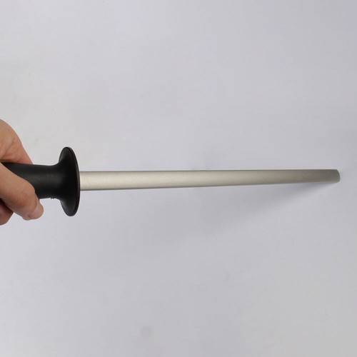 Best Diamond Knife Sharpener Sharpening Steel 30cm 12" Oval 600 Sharpeners IH - Picture 5 of 8
