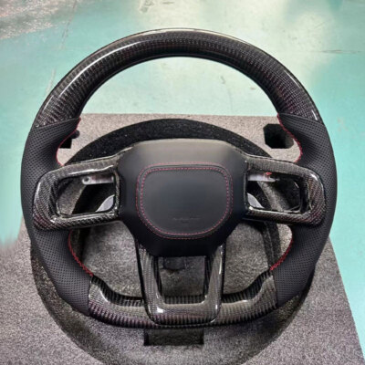 Customized Carbon Fiber Steering Wheel Fit for Ford Mustang GT S650 2024-2026