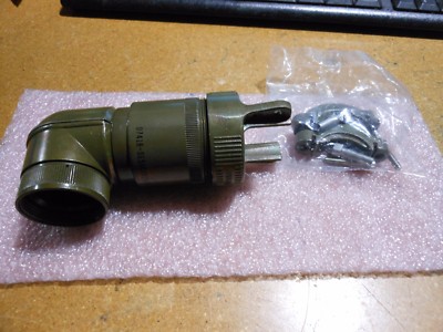 SUNBANK BACKSHELL WITH CLAMP PART # SE53C2820F4-021  NSN: 5935-01-116-8461