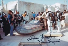 ANTHONY FORREST signed Autogramm 20x30cm STAR WARS in Person autograph COA