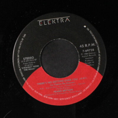 PEABO BRYSON: if ever you're in my arms again / there's no getting over you 7''
