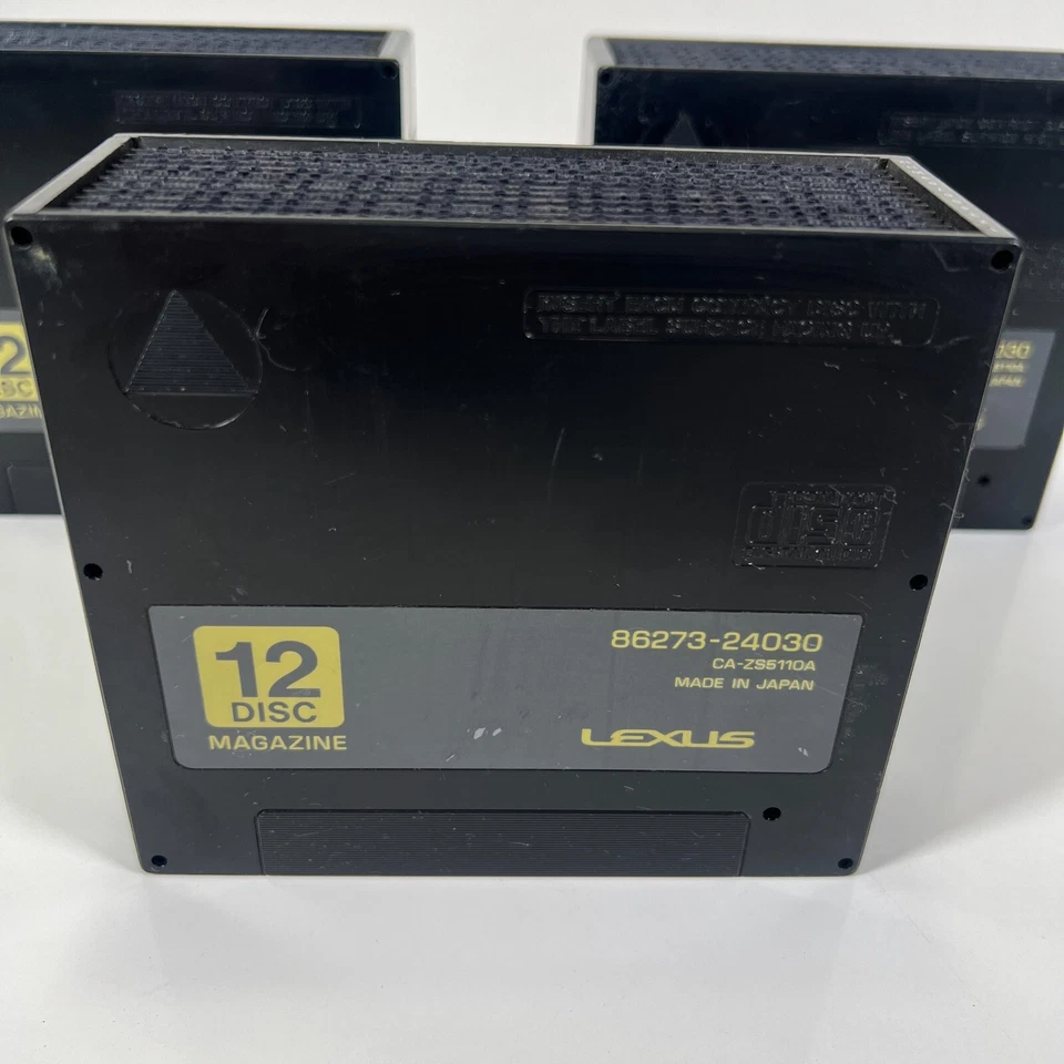 Lexus (#86273-24030, CA-ZS5110A) 12 Disc Magazine for CD Changer Lot of (3) - Image 2 of 4