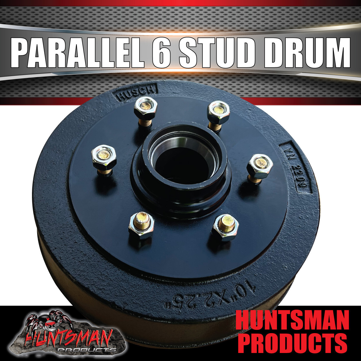 2X Trailer Caravan 10" Drums 6 Stud Suit Landcruiser Parallel Bearings L68149 eBay