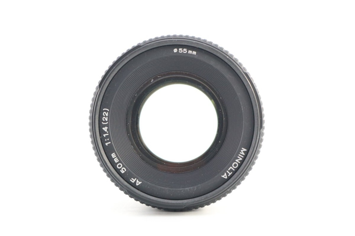 MINOLTA AF 50mm F/1.4 22 Standard Lens from Japan (f03478