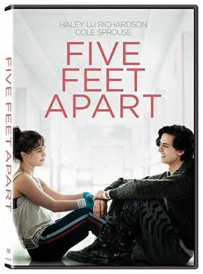 FIVE FEET APART - Haley Lu Richardson DVD NEW/SEALED