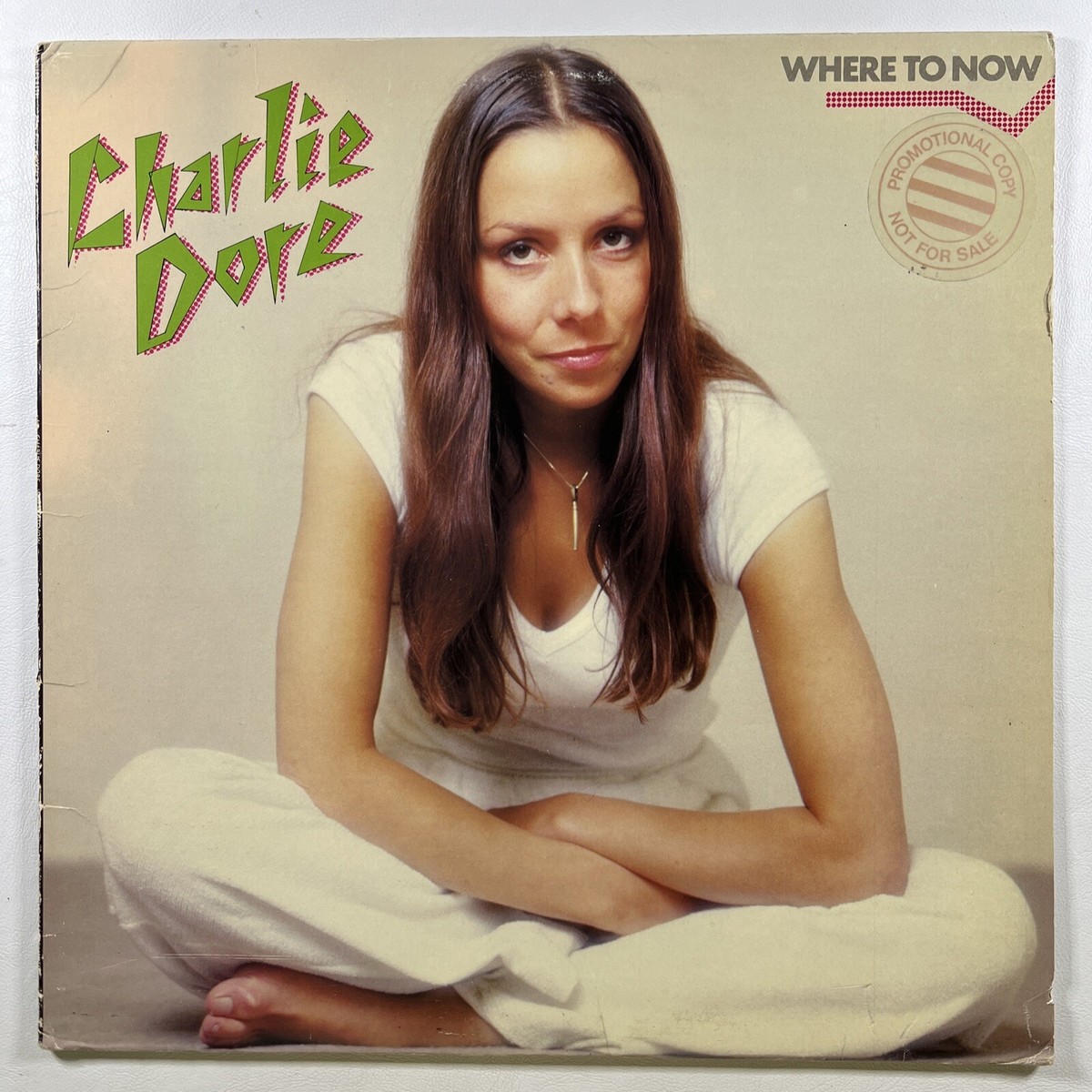 Charlie Dore “Where To Now” LP/Island ILPS 9559 (VG+) Promo 1979