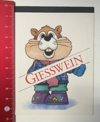 Aufkleber/Sticker: Giesswein (050316192)