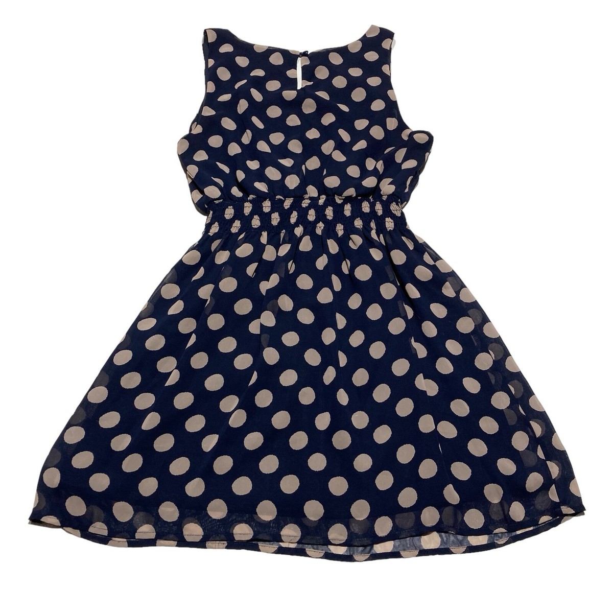 Forever 21 Navy Blue & Brown Polka Dot Sleeveless Mini Dress Women's Size S | eBay Forever 21 Navy Blue & Brown Polka Dot Sleeveless Mini Dress Women's Size S | eBay