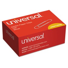 Universal Jumbo Paper Clips Set of 4 Boxes 100ct Paper Clips Per Box
