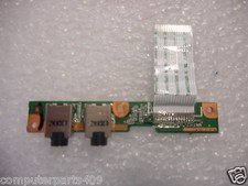 HP Compaq CQ50 Audio Jack Board w/ Cable 50.4H501.001 486634-001