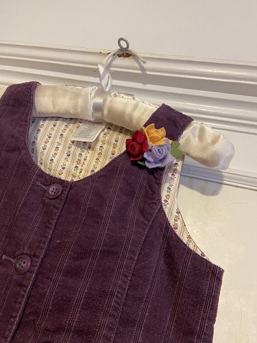 NWT Gymboree Girls Corduroy Vest 4 4T Purple - Picture 2 of 3