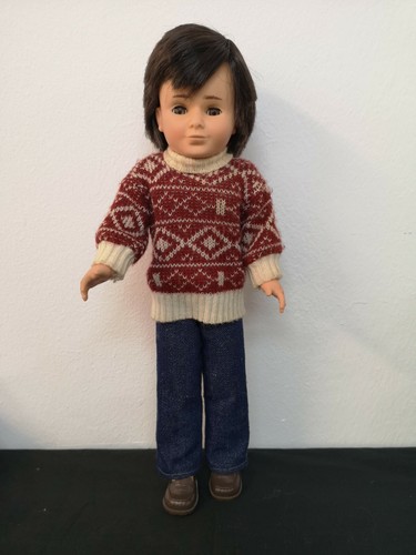 Antiguo muñeco Lucas Nancy años 70. Con pantalon, jersey y zapatos SPORT JAQUARD - Bild 1 von 12