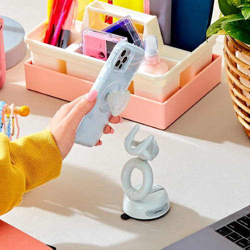 PopSockets PopGrip Phone Grip Expanding Stand Mount Holder Swap - Off White - Picture 9 of 14