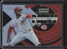 2022 Topps Chrome Generation Now #GNC-21 Hunter Greene RC - Cincinnati Reds MINT