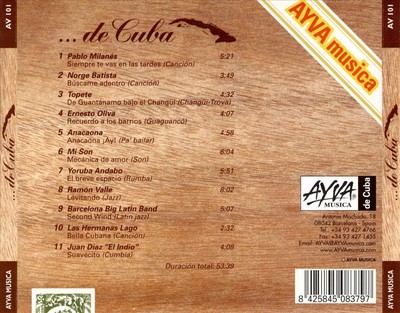VARIOUS ARTISTS - MUSICA DE CUBA NEW CD