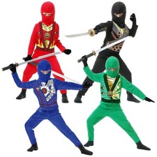Charades Ninja Avenger Assassin Series 4 Childrens Kids Halloween Costume 84440