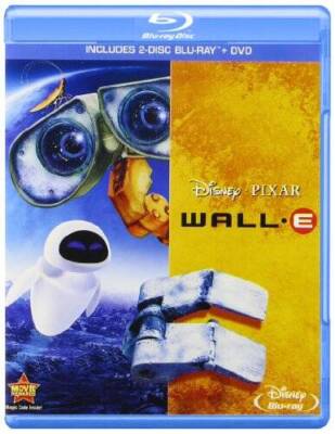 Wall-E (Three-Disc Blu-ray  DVD Combo) - Blu-ray - GOOD