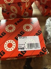 FAG 51211 Axial- Rillenkugellager 55x90x25 mm vom Hersteller FAG. | 7 St&uuml;ck