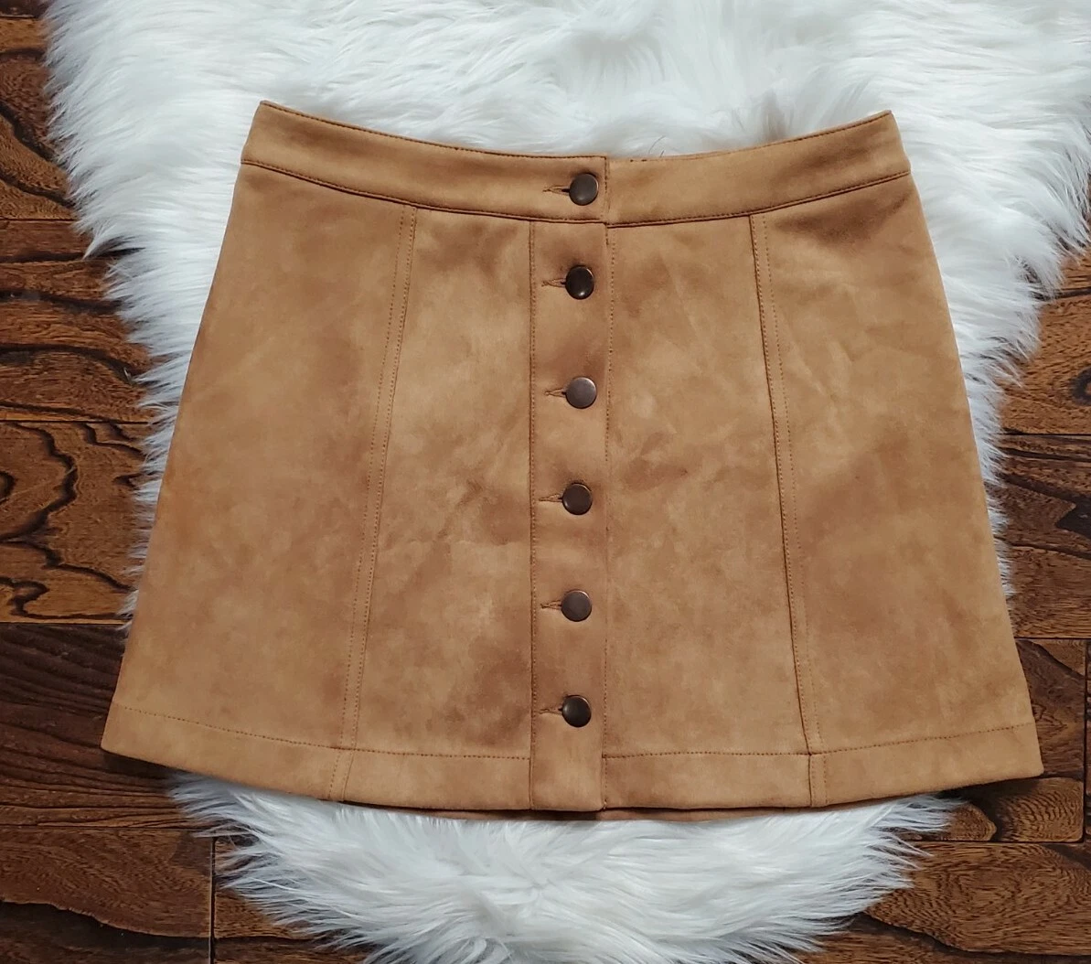 Faux suede skirt forever cheap 21