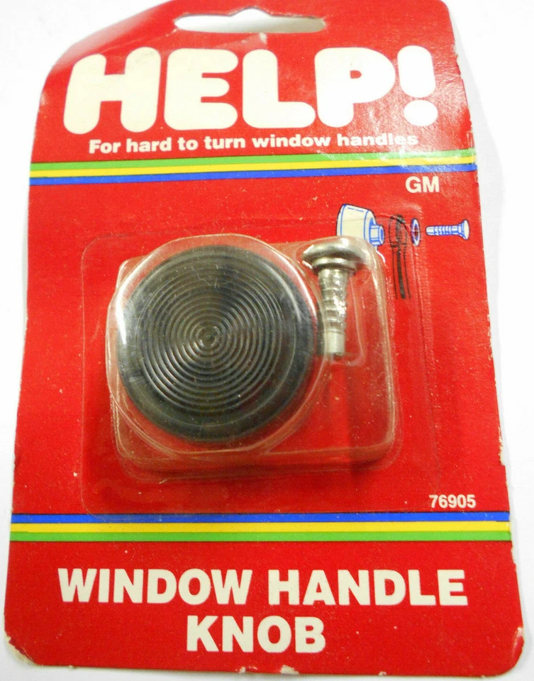 Perilla(s) de manivela de ventana - Dorman 76905 1971-95 Chevrolet Buick Pontiac NEGRO Foto 2 de 4