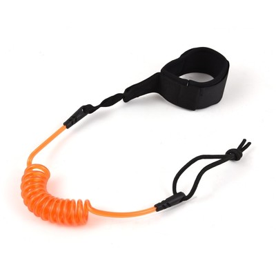 1,2 m/4ft Surfbrett Leine Coiled  Leine Bein Seil Elastische Sicherheit Z7Q2